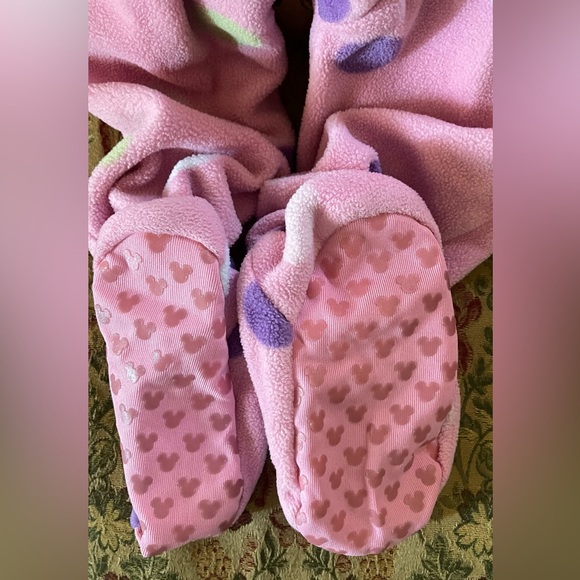 18-24m fleece Minnie pj footies - Picture 3 of 5